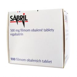 Сабрил (Вигабатрин) таблетки 500мг №100 (100 таблеток) в Пятигорске и области фото