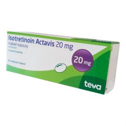 Изотретиноин Actavis (аналог Акненормин, Aknenormin) капс. 20мг 30шт в Пятигорске и области фото