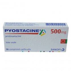 Пиостацин (Пристинамицин) таблетки 500мг №16 в Пятигорске и области фото